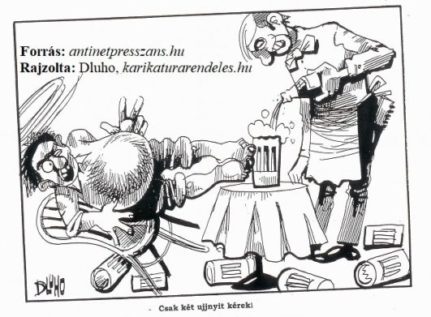 Humor karikatúra, Dluhopolszky László