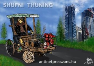 Humoros sufni tunning Rajzolta: T-Boy (Gaál Tibor)