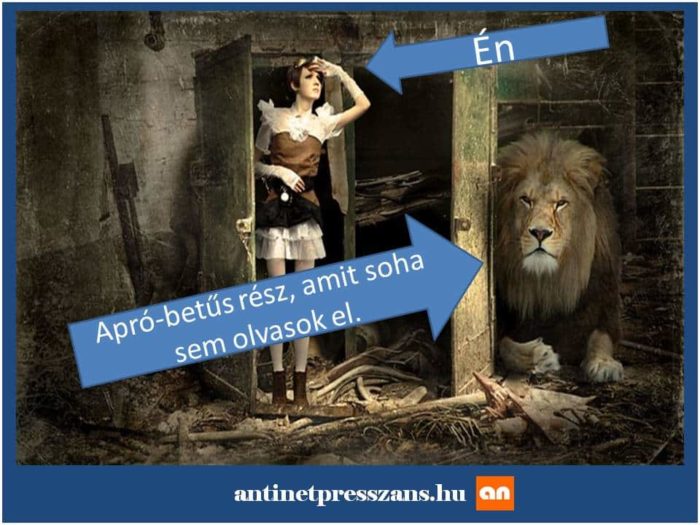 Vicces apró-betűs rész
