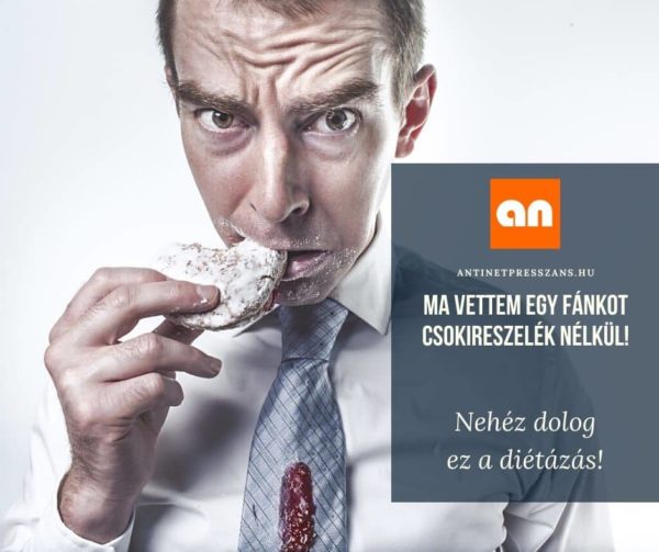 Fánk fogyókúra humor